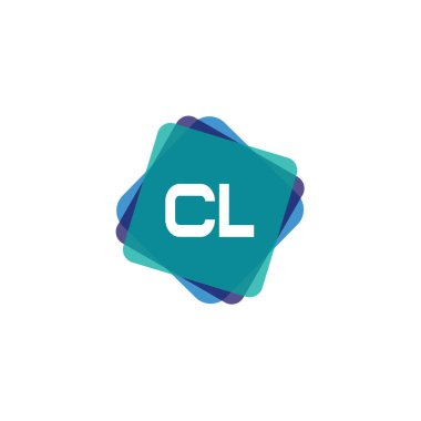 İlk Harf CL Logo Şablon Tasarımı