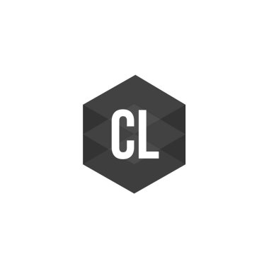İlk Harf CL Logo Şablon Tasarımı