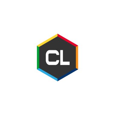 İlk Harf CL Logo Şablon Tasarımı