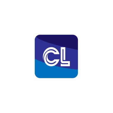 İlk Harf CL Logo Şablon Tasarımı