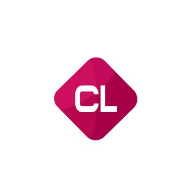 İlk Harf CL Logo Şablon Tasarımı