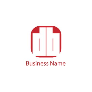 İlk Harf DB Logo Şablonu Tasarımı