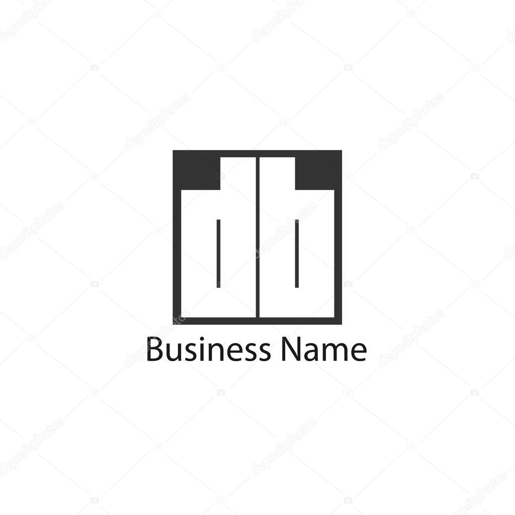 Initial Letter DB Logo Template Design