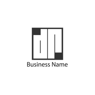 İlk mektup Dr Logo şablonu tasarım