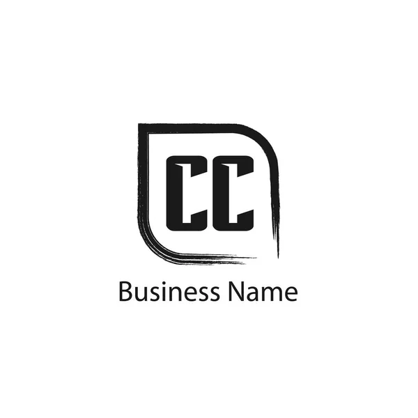 初始字母Cc标志模板设计 — 图库矢量图片