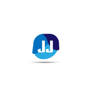 İlk Harf JJ Logo Şablonu Tasarımı