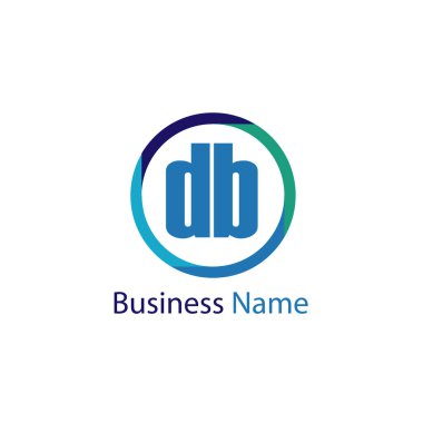 İlk Harf DB Logo Şablonu Tasarımı