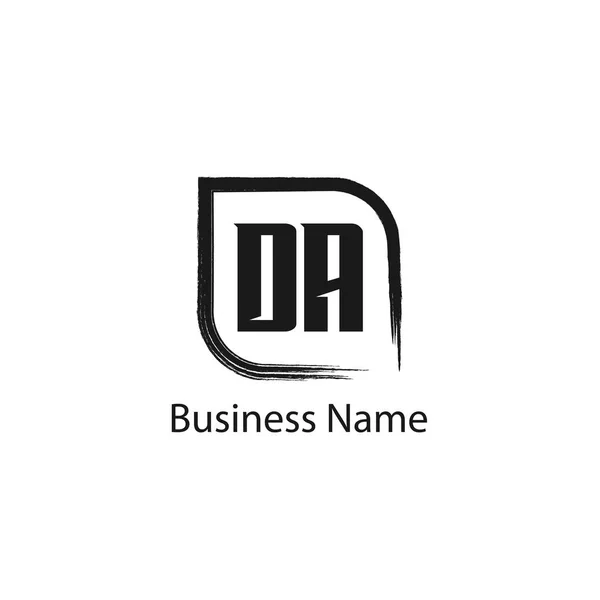 Carta Inicial Logo Template Design —  Vetores de Stock