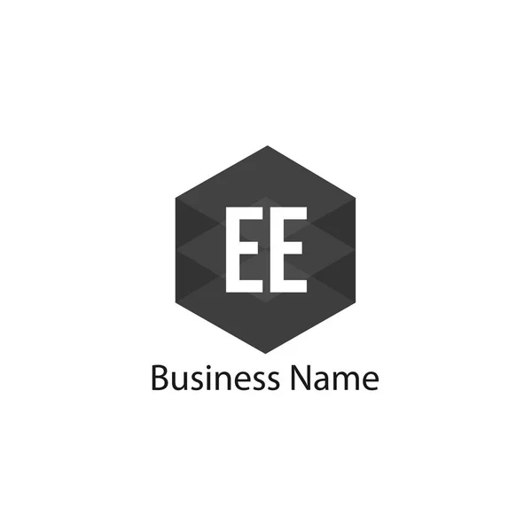 初始字母Ee标志模板设计 — 图库矢量图片