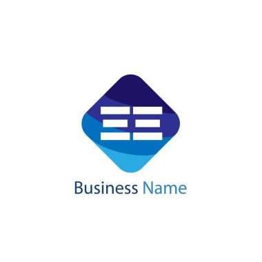 İlk Harf EE Logo Şablonu Tasarımı