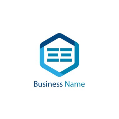 İlk Harf EE Logo Şablonu Tasarımı