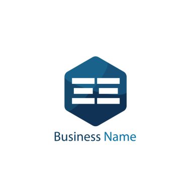 İlk Harf EE Logo Şablonu Tasarımı