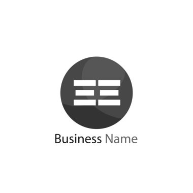 İlk Harf EE Logo Şablonu Tasarımı