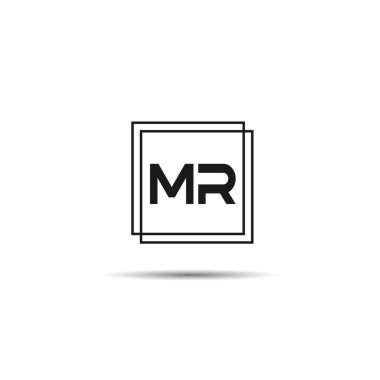 İlk mektup Bay Logo şablonu tasarım