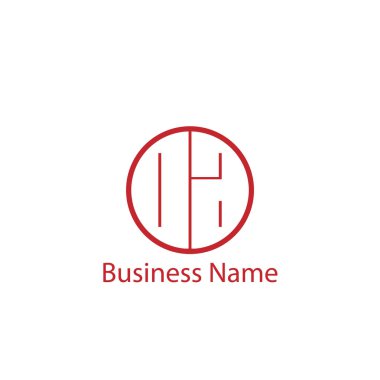 İlk Harf OA Logo Şablonu Tasarımı