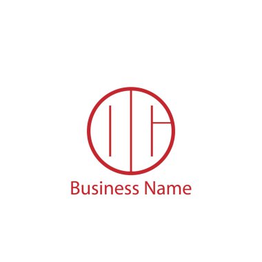 İlk harf Oc Logo tasarım şablonu