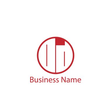 İlk harf Od Logo tasarım şablonu