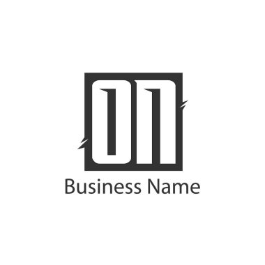 İlk harf Logo şablonu tasarımı