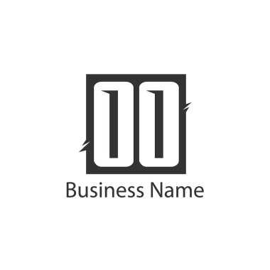 İlk harf Oo Logo tasarım şablonu