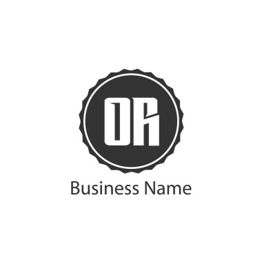 İlk harf veya Logo tasarım şablonu