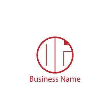 İlk harf Ot Logo tasarım şablonu