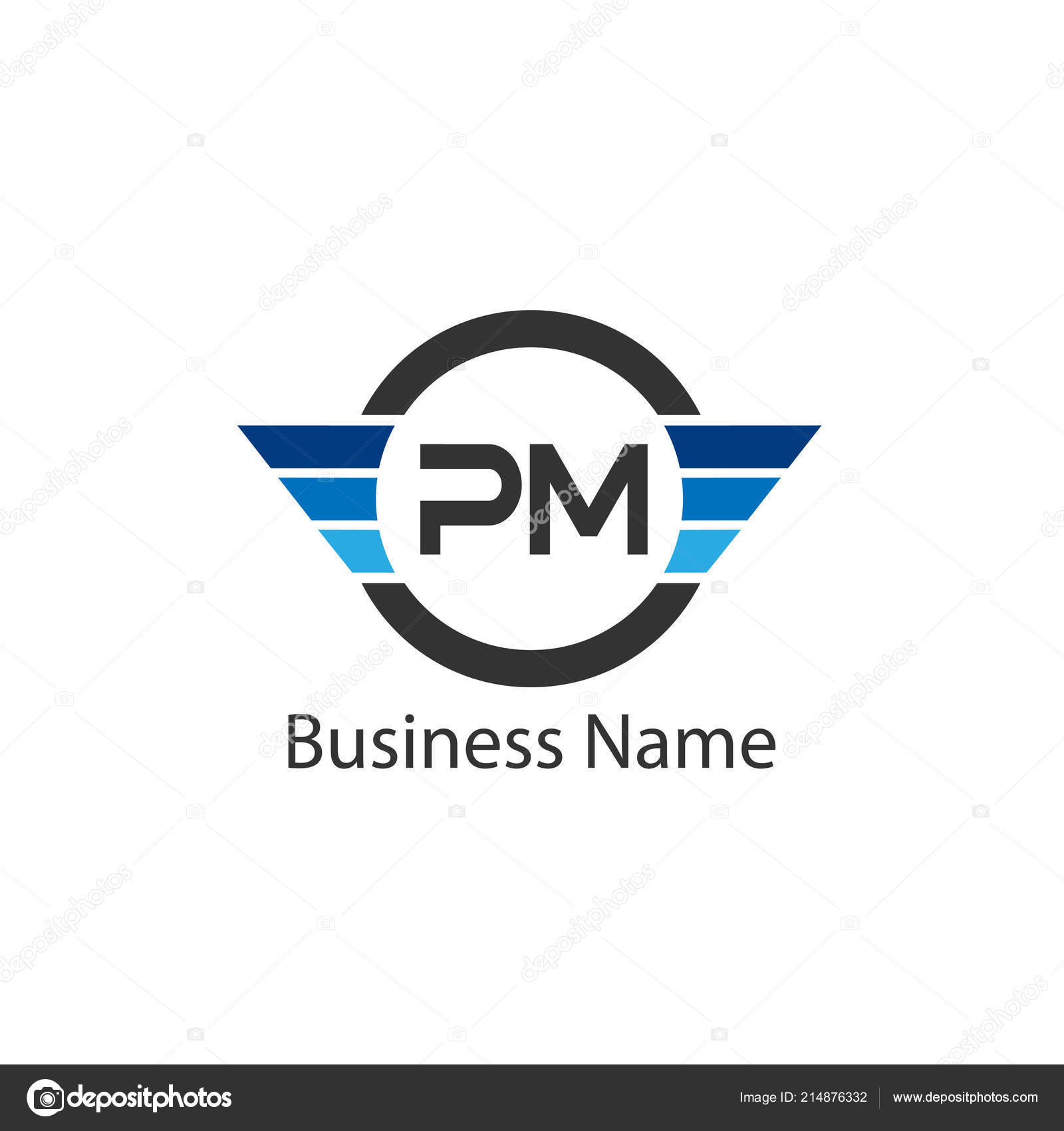 Initial Letter Logo Template Design Stock Vector by  ©mohammad.muhtadi14@gmail.com 214876332
