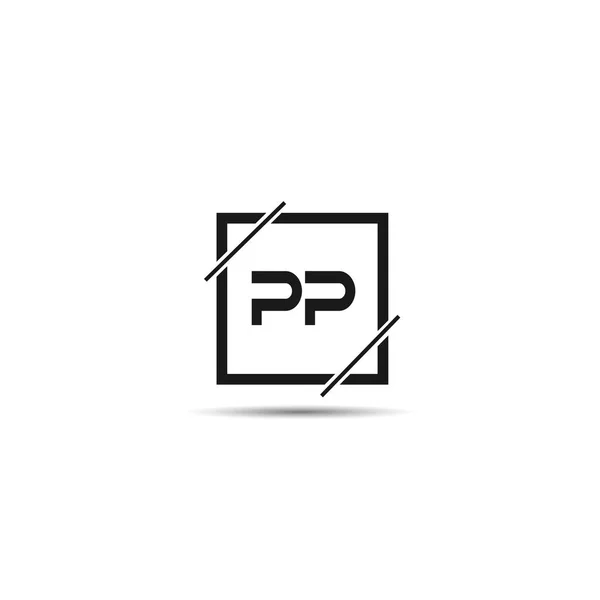 Ursprunglig Letter Logotyp Mall Design — Stock vektor