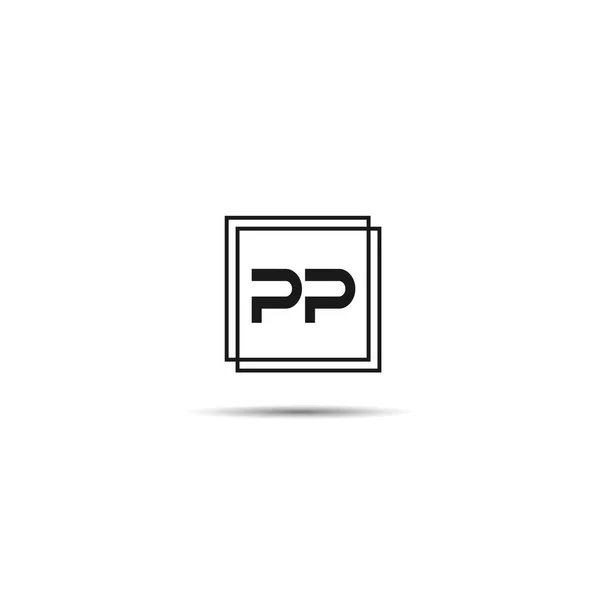 Initial Letter Logo Template Design — Stock Vector