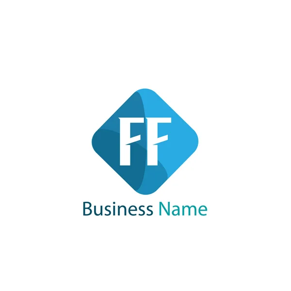 初始字母Ff标志模板设计 — 图库矢量图片