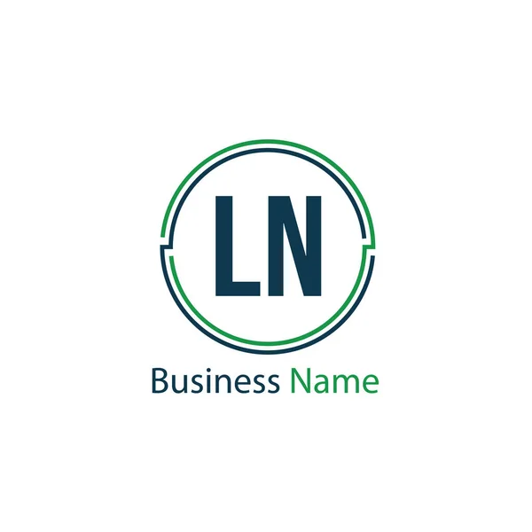 Letra Inicial Logo Template Design —  Vetores de Stock