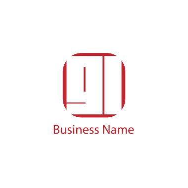 İlk Harf GL Logo Şablon Tasarımı