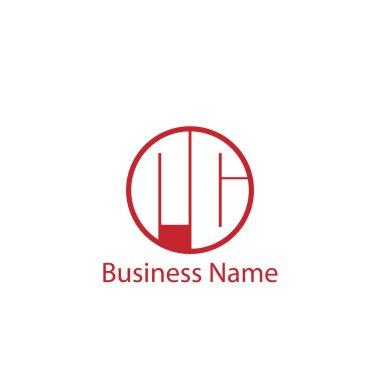 İlk Harf RC Logo Şablonu Tasarımı