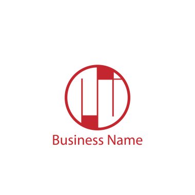 İlk harf Rj Logo tasarım şablonu