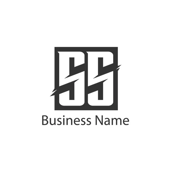 İlk Harf SS Logo Şablonu Tasarımı
