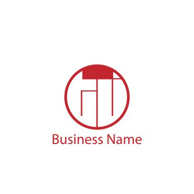 İlk harf Tj Logo tasarım şablonu
