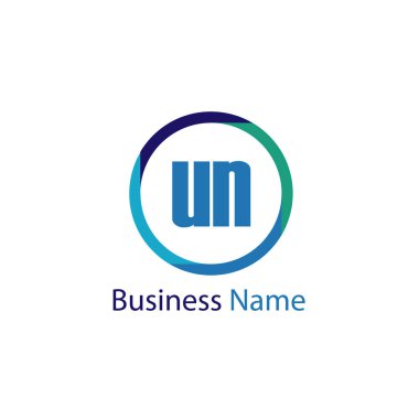 İlk harfleri BM Logo tasarım şablonu