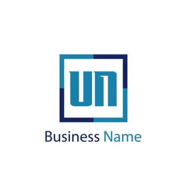 İlk harfleri BM Logo tasarım şablonu