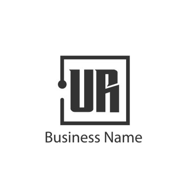 İlk harf Logo şablonu tasarım