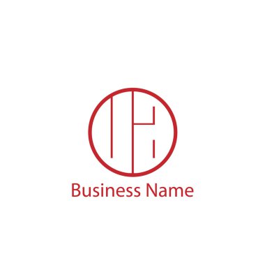 İlk harf Ua Logo tasarım şablonu