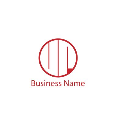 İlk harf Logo şablonu tasarım