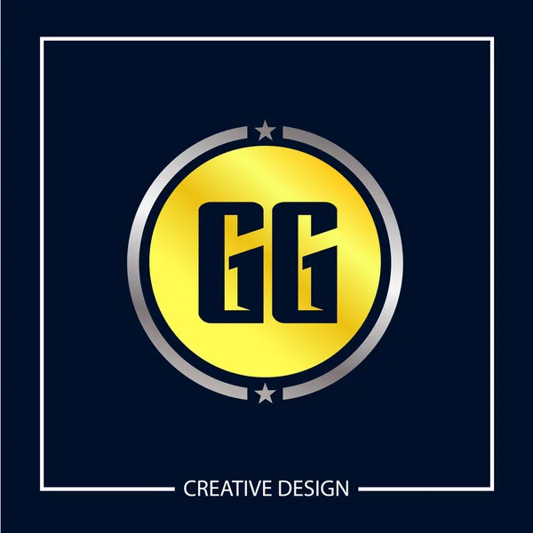 Anfangsbuchstabe Logo Vorlage Design — Stockvektor