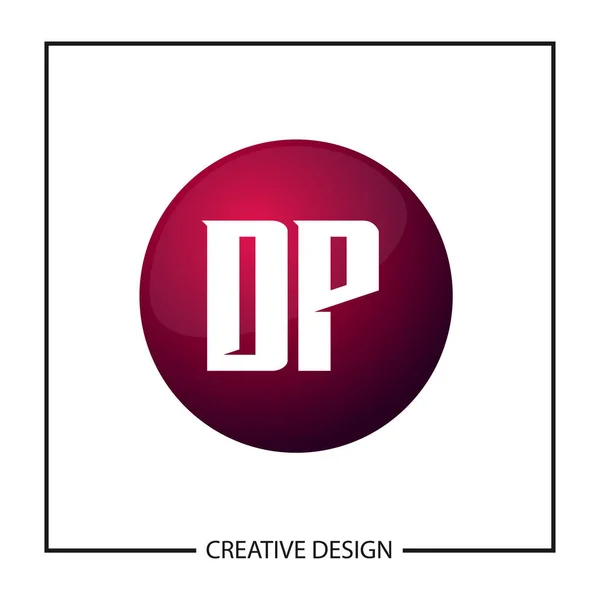 初始字母Dp标志模板设计 — 图库矢量图片