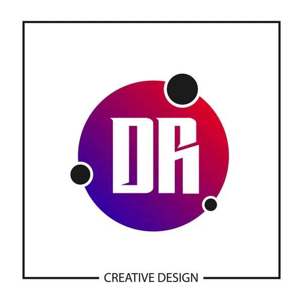 Počáteční Písmeno Logo Šablona Design — Stockový vektor
