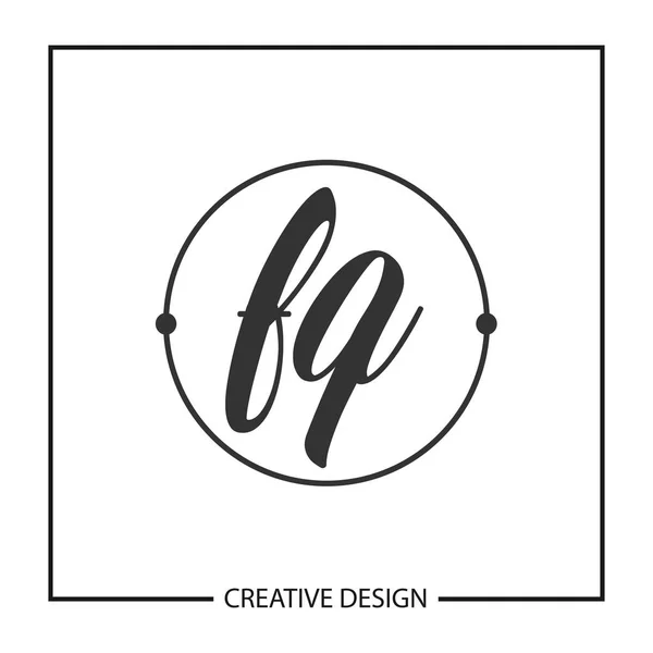 Lettre Initiale Modèle Logo Design — Image vectorielle