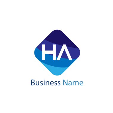 Ha ilk harf Logo tasarımı