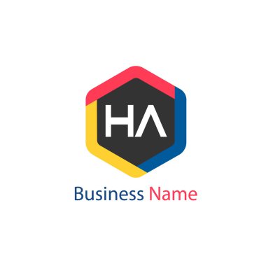 Ha ilk harf Logo tasarımı