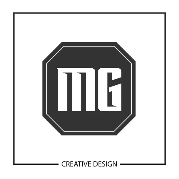 Lettre Initiale Modèle Logo Design — Image vectorielle