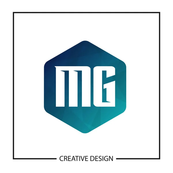 Lettre Initiale Modèle Logo Design — Image vectorielle