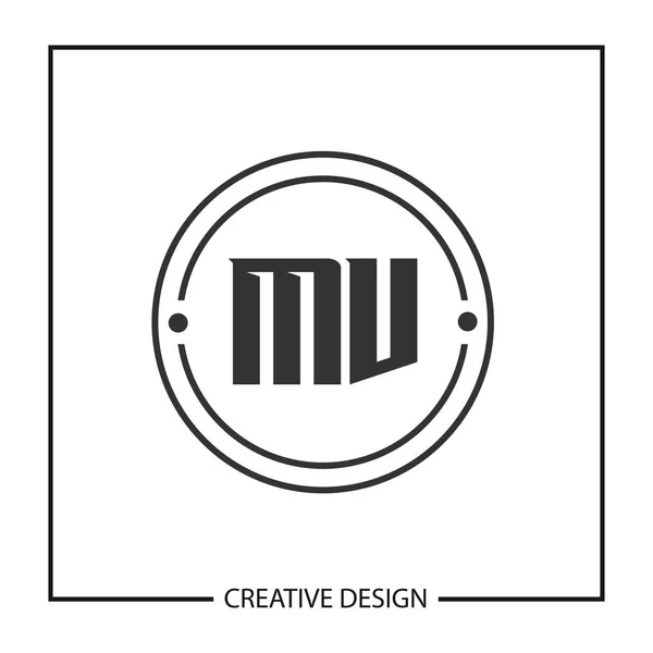 Lettre Initiale Modèle Logo Design — Image vectorielle