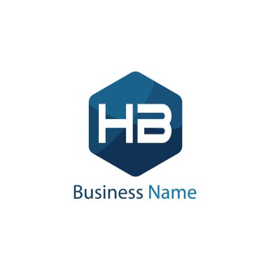 İlk Hb harf Logo tasarımı